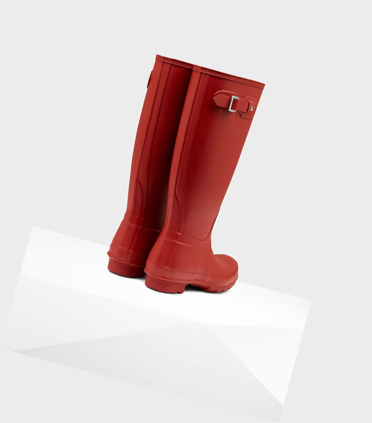 Women's Hunter Original Wellington Tall Boots Red | 1729053-IL