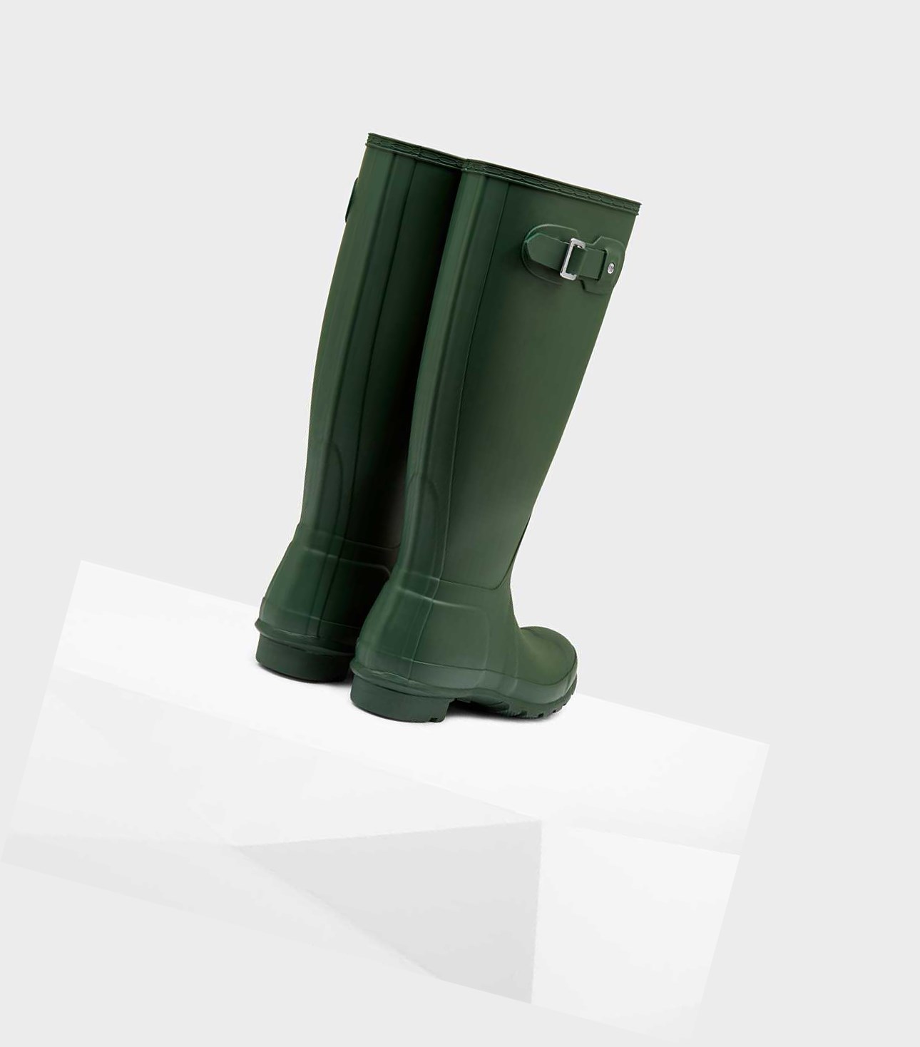 Women's Hunter Original Wellington Tall Boots Green | 1790643-BY