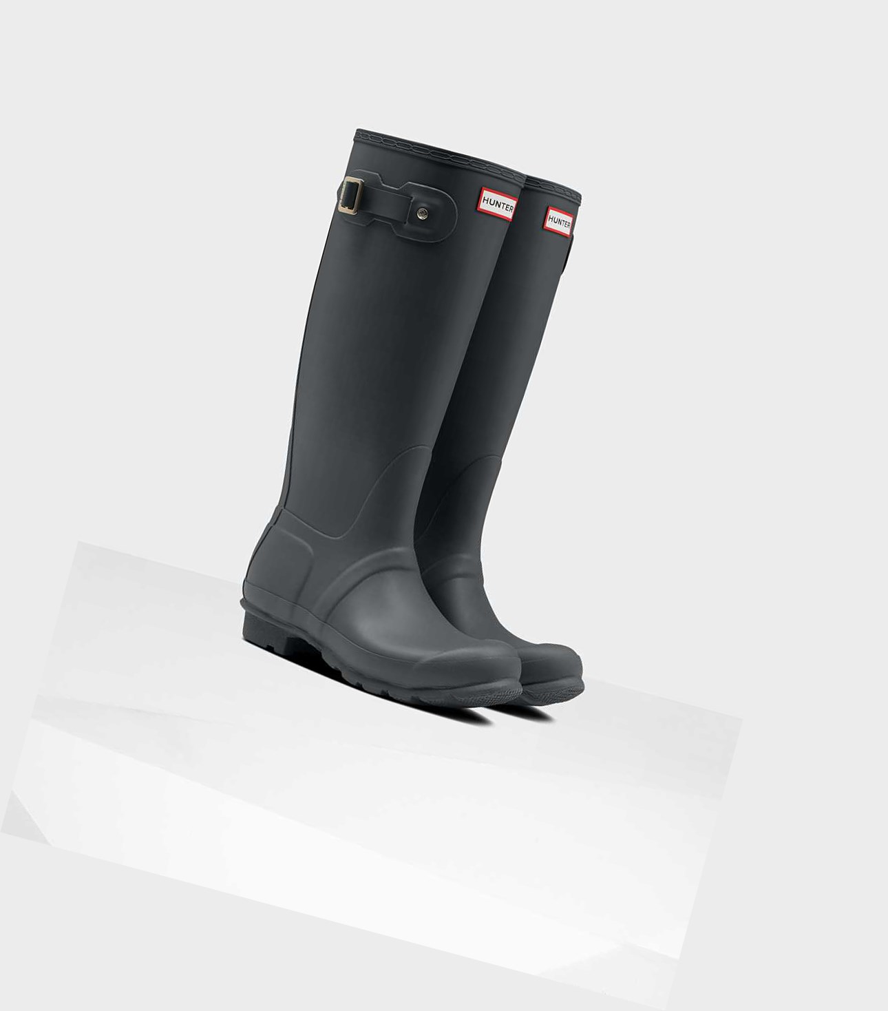 Women's Hunter Original Wellington Tall Boots Green | 6753891-PJ