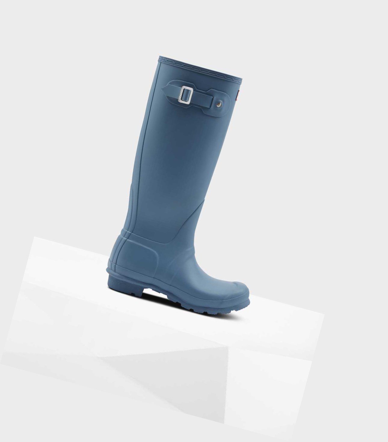 Women\'s Hunter Original Wellington Tall Boots Blue | 7024658-KF