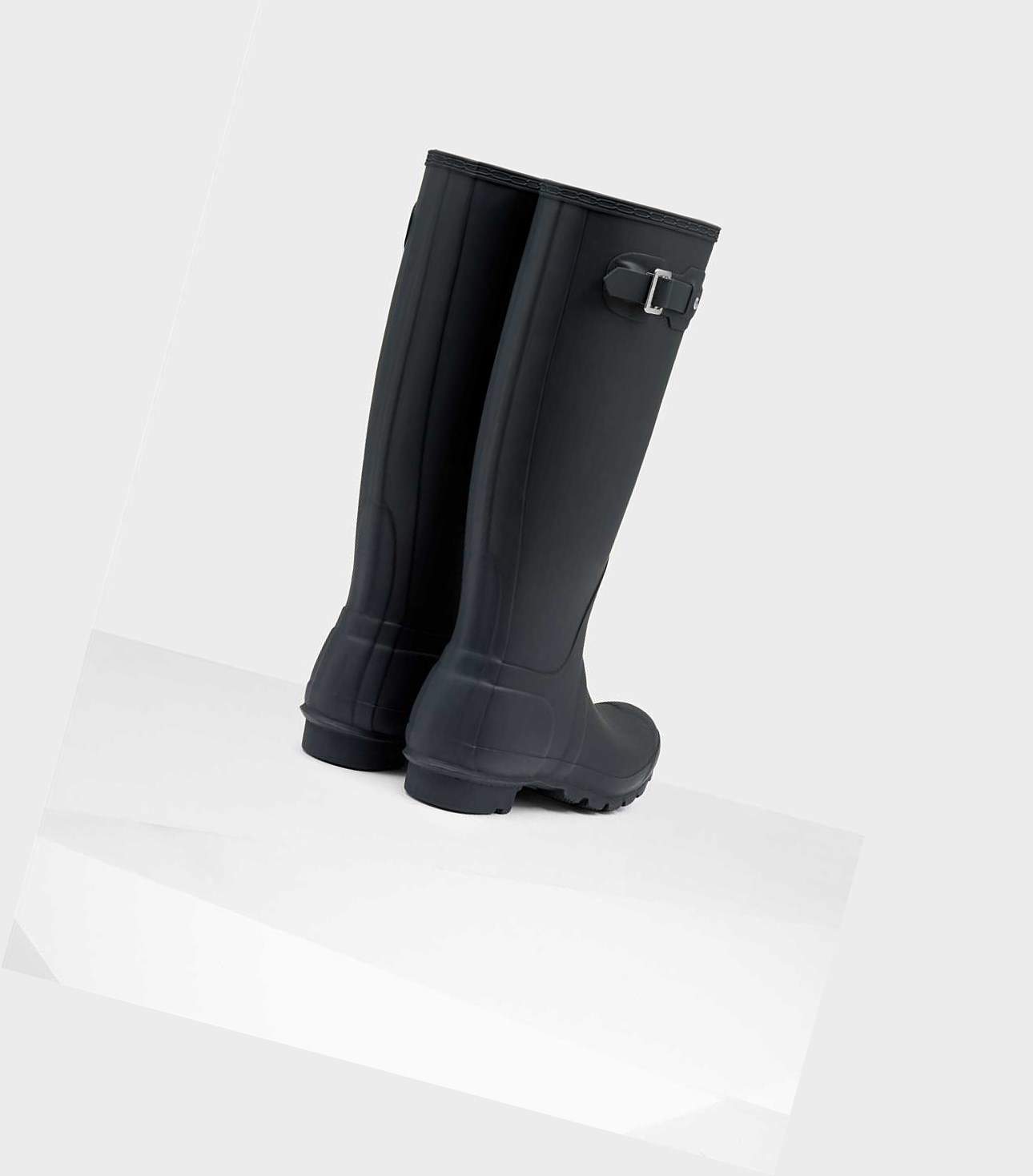 Women's Hunter Original Wellington Tall Boots Navy | 7398412-LJ