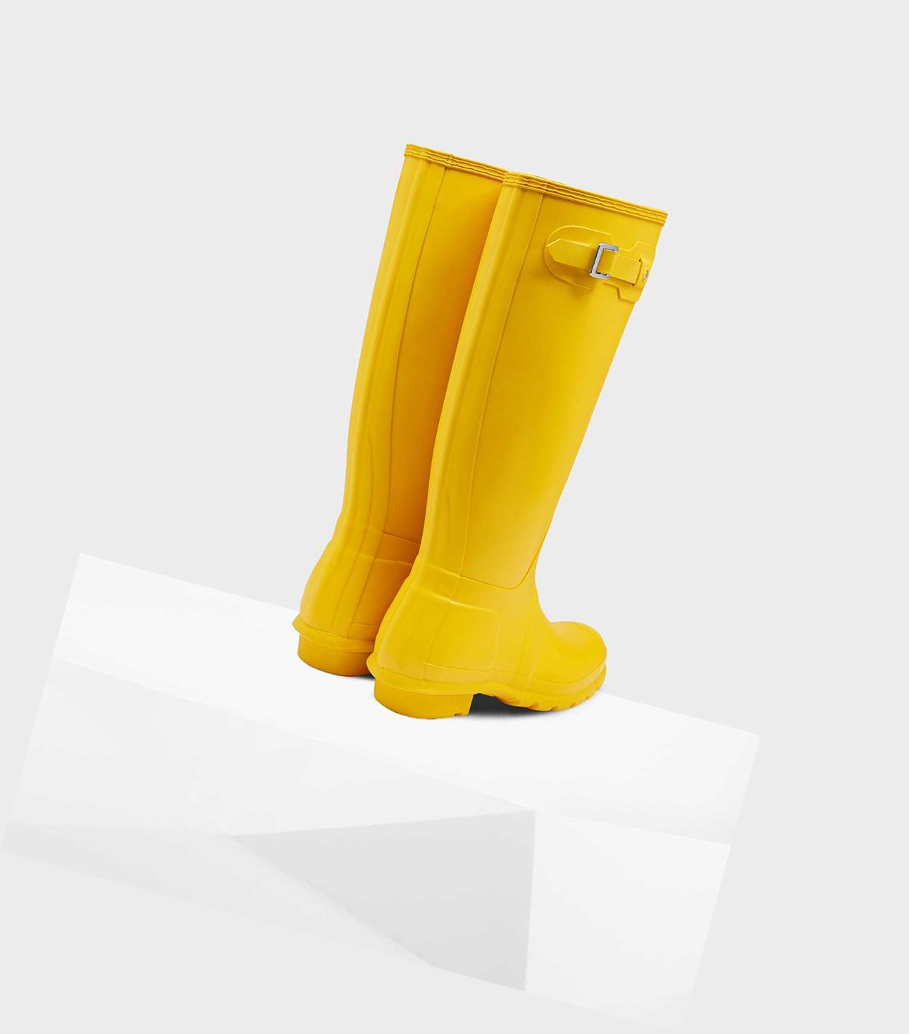 Women's Hunter Original Wellington Tall Boots Yellow | 7456312-KO