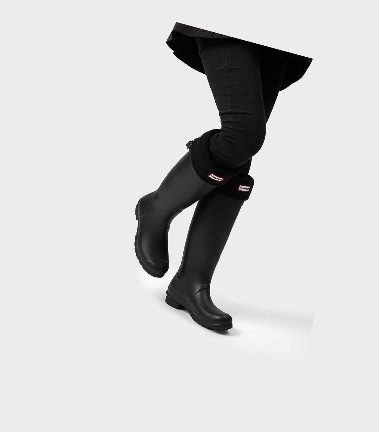 Women's Hunter Original Wellington Tall Boots Black | 7813406-ML