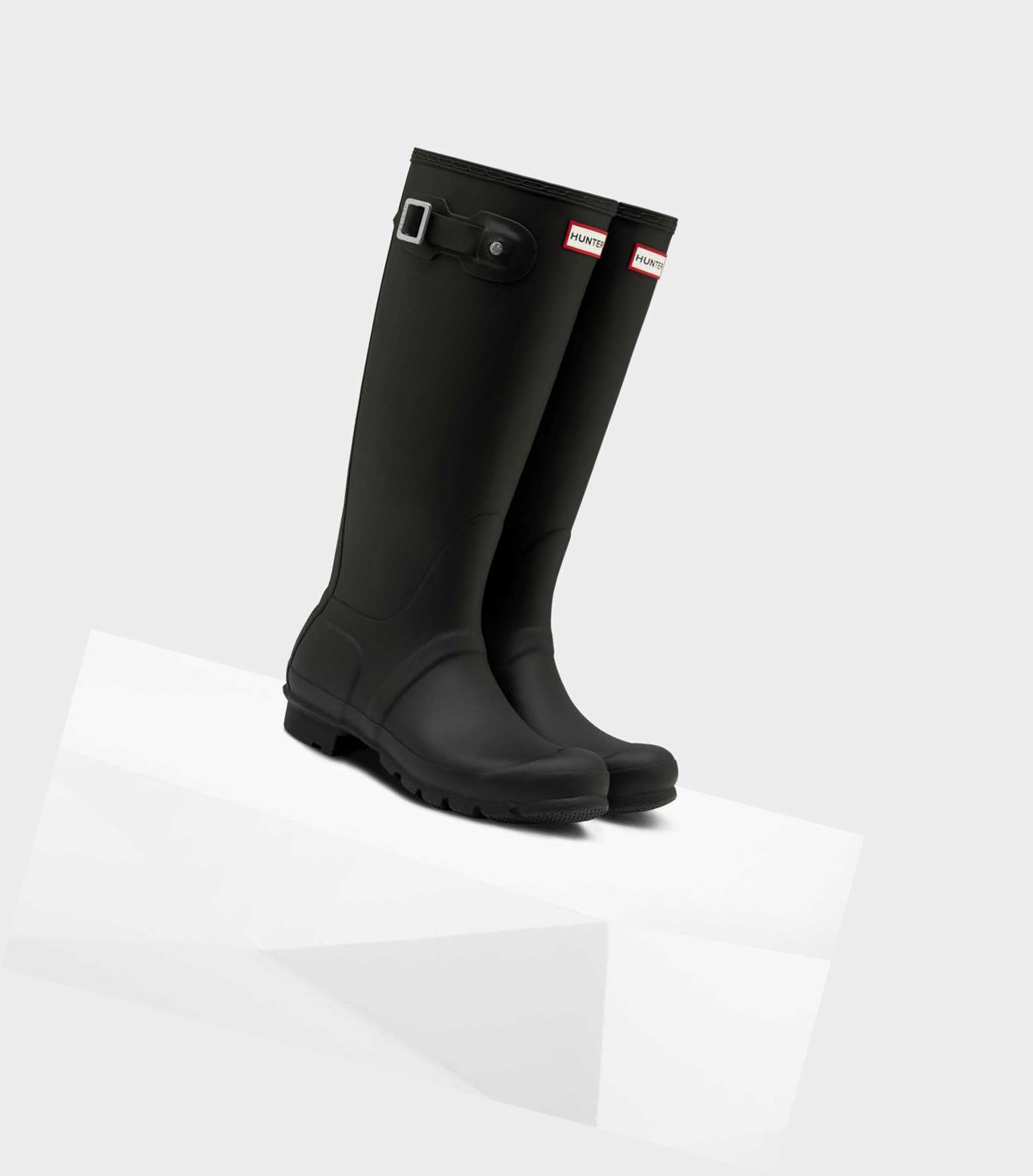 Women's Hunter Original Wellington Tall Boots Black | 7813406-ML