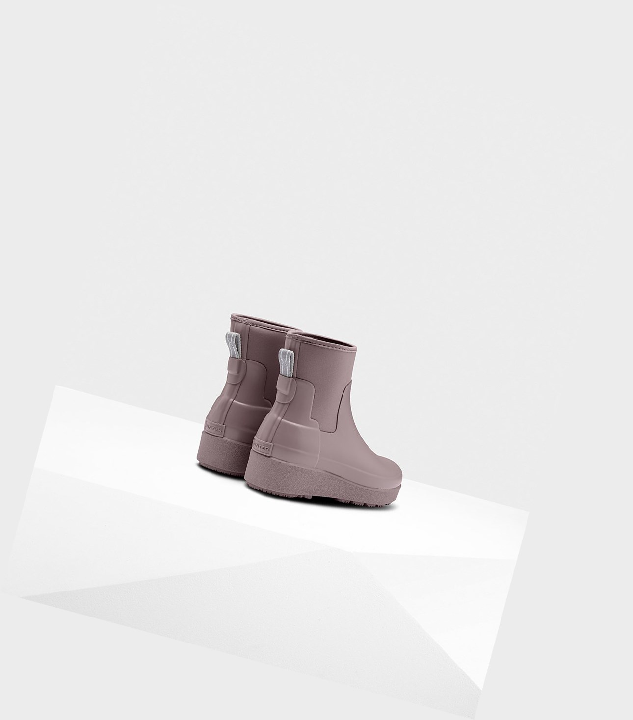 Women's Hunter Refined Slim Fit Neoprene Chelsea Chelsea Boots Purple | 5964387-KI