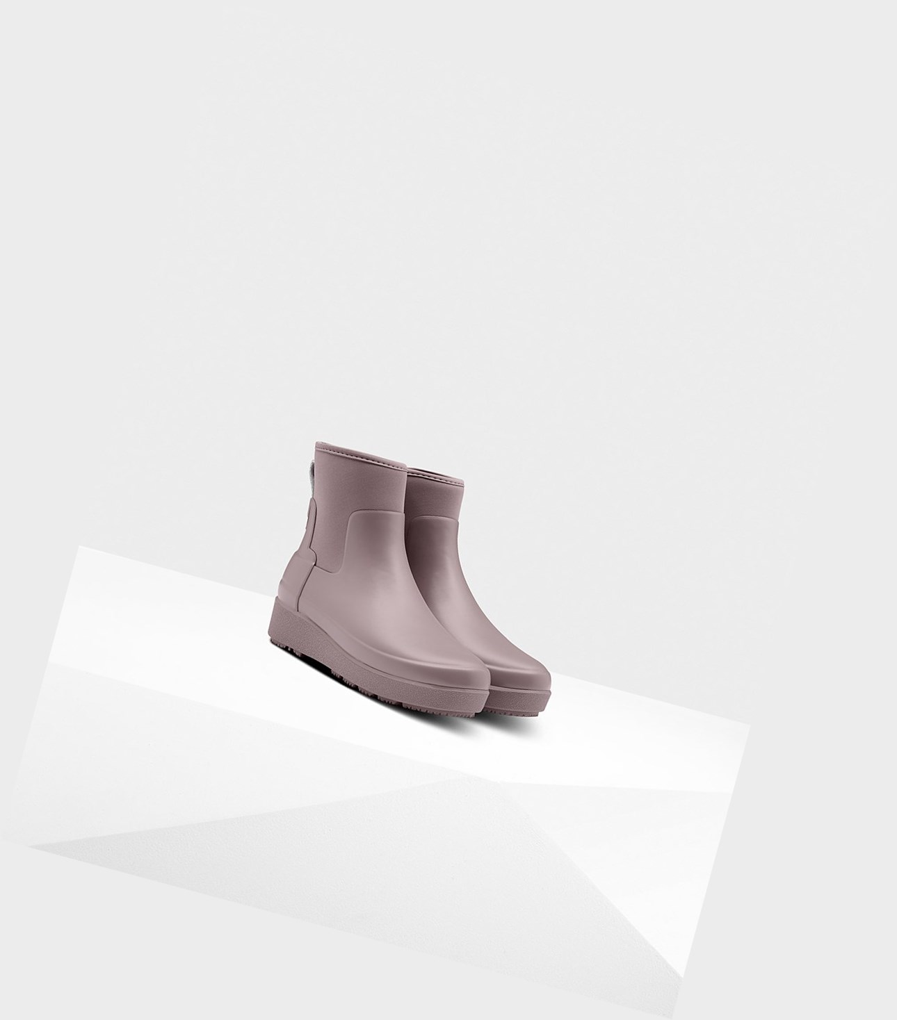 Women's Hunter Refined Slim Fit Neoprene Chelsea Chelsea Boots Purple | 5964387-KI