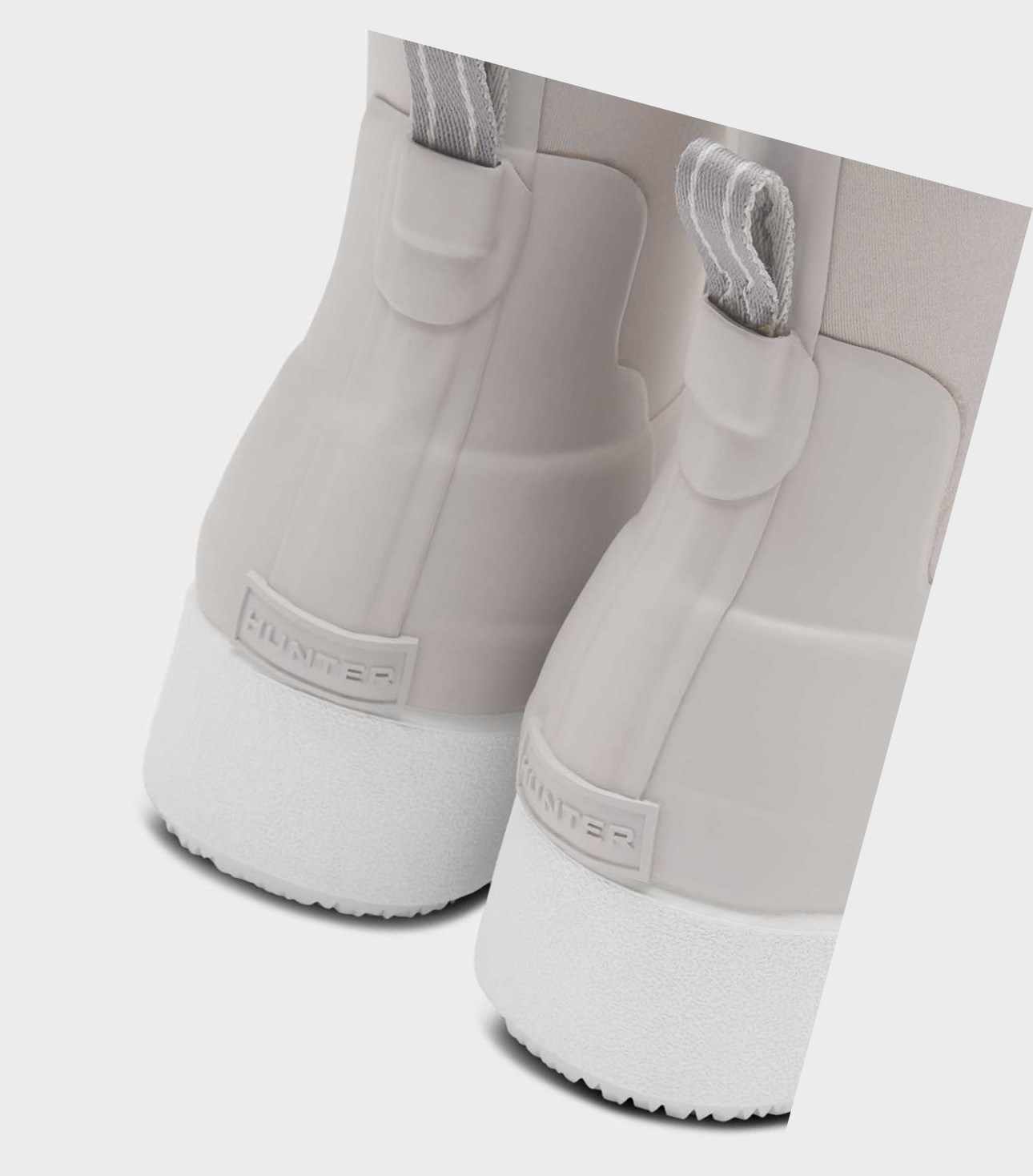 Women's Hunter Refined Slim Fit Neoprene Creeper Chelsea Boots Grey | 6514072-TL
