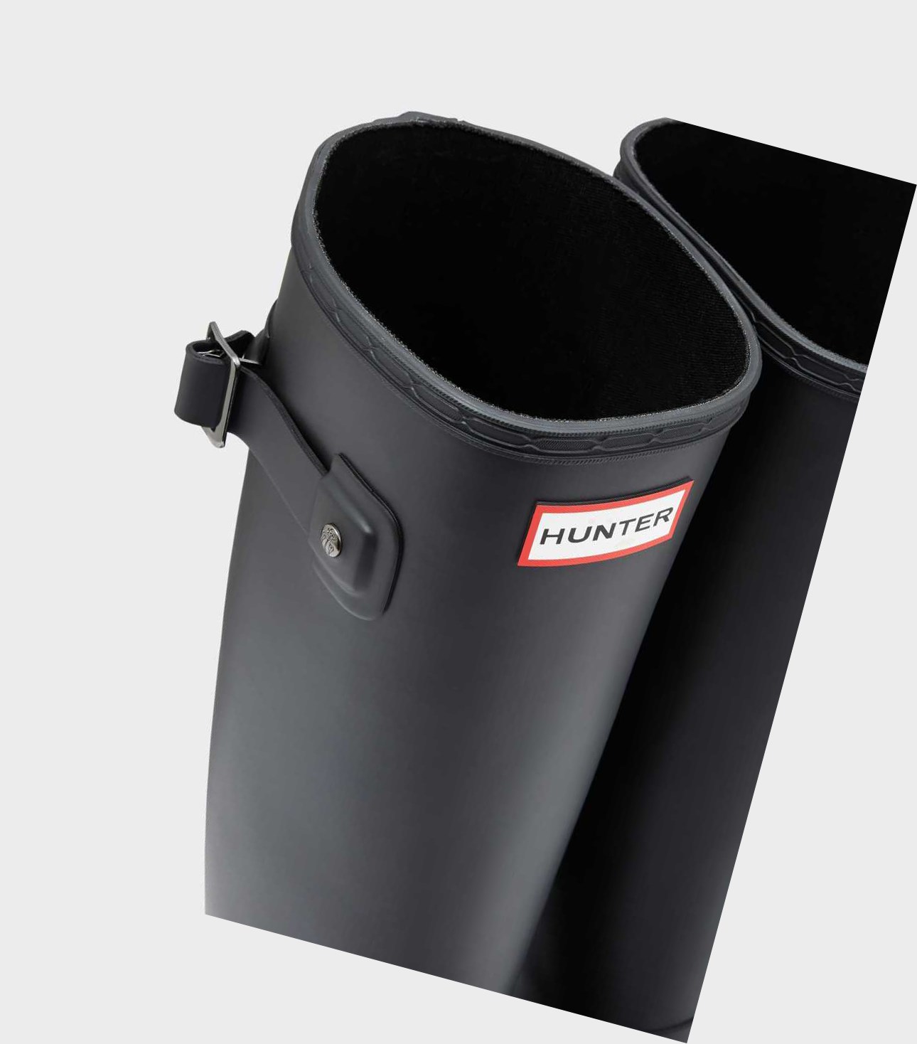 Women's Hunter Refined Slim Fit Wellington Tall Boots Black | 0739462-AE