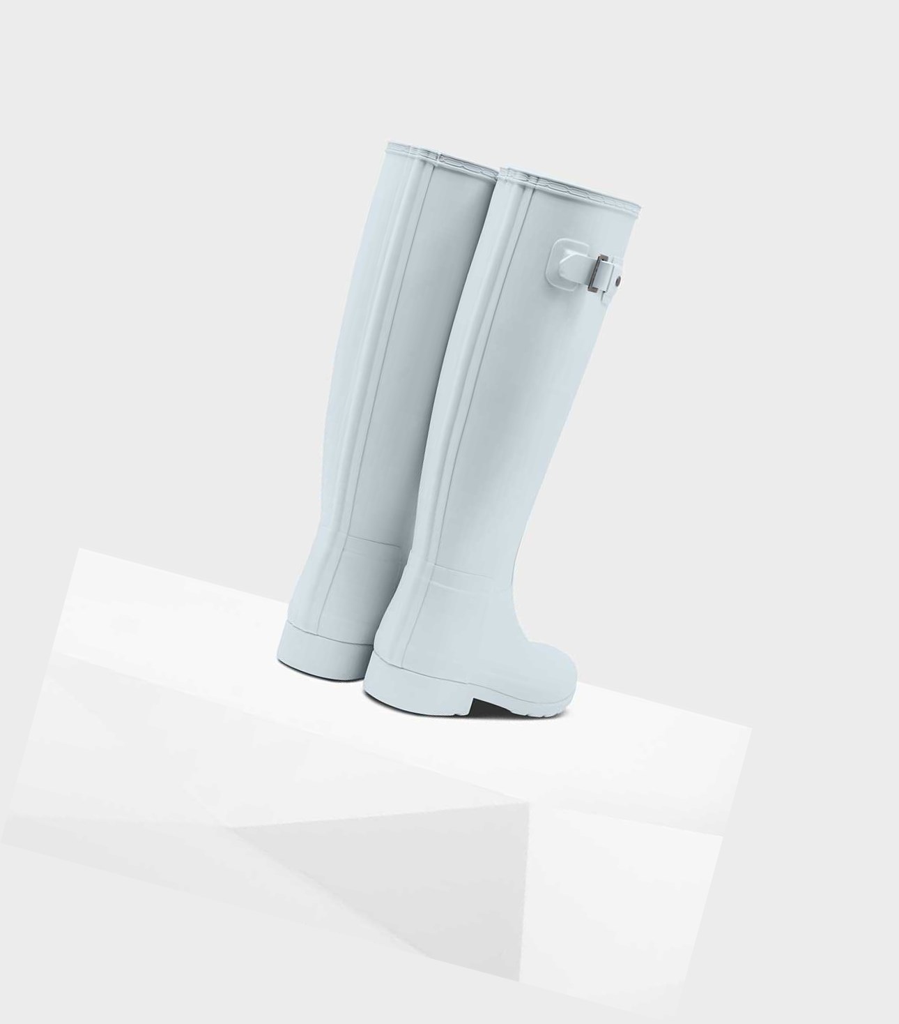 Women's Hunter Refined Slim Fit Wellington Tall Boots Grey | 1605794-BF