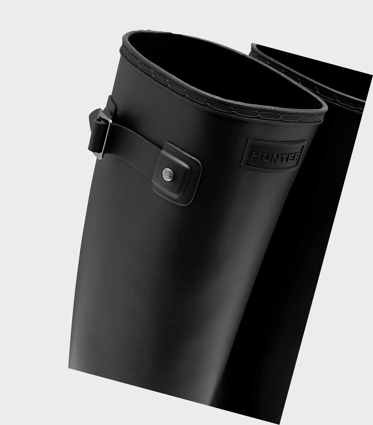 Women's Hunter Refined Slim Fit Wellington Tall Boots Black | 4630281-NW