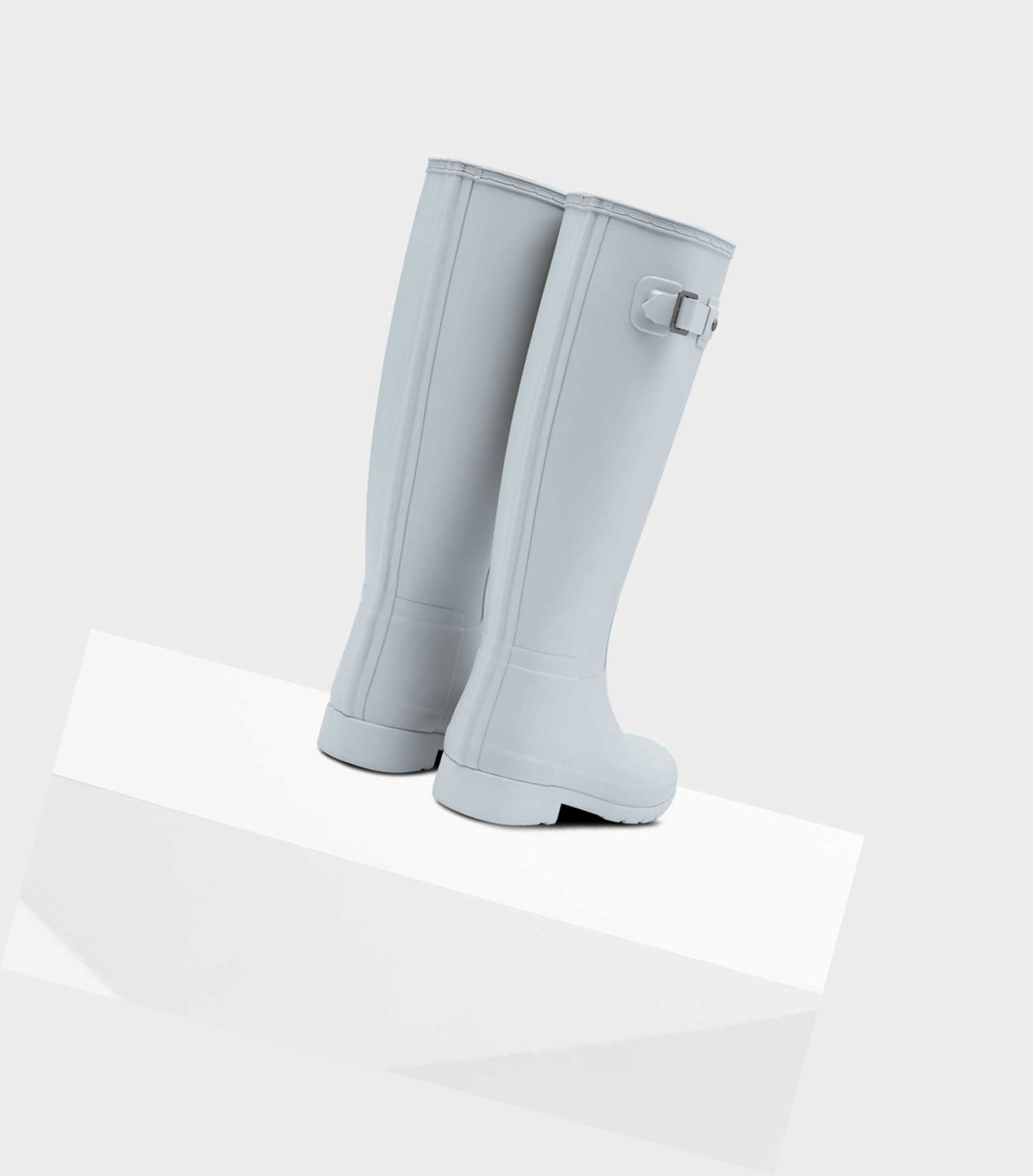 Women's Hunter Refined Slim Fit Wellington Tall Boots Grey | 6095837-BW