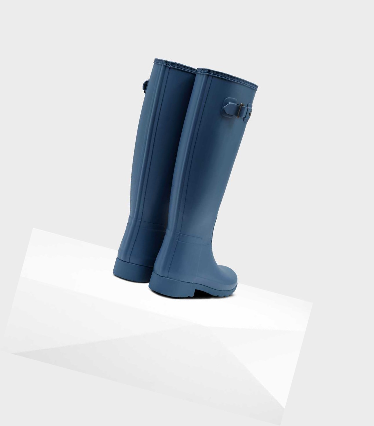 Women's Hunter Refined Slim Fit Wellington Tall Boots Blue | 6240319-SK